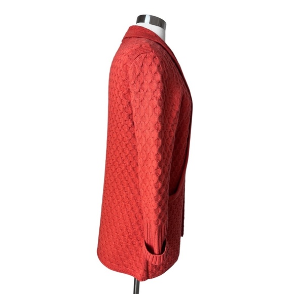 Brixon Ivy Stitch Fix Cable Chunky Knit Faux Cashmere Knit Duster Cardigan M - Picture 14 of 16